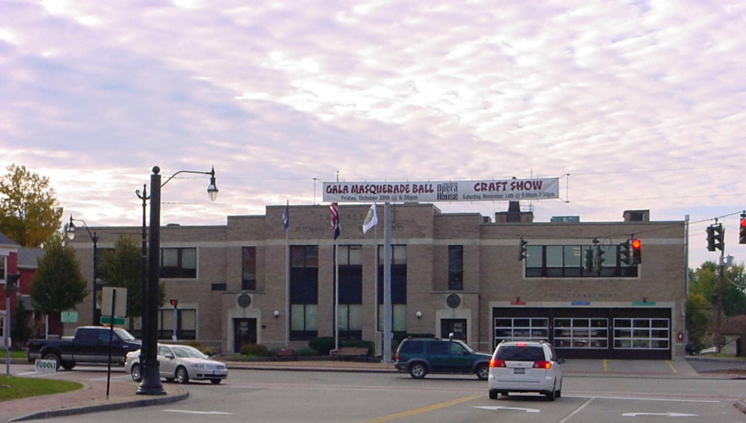 Lancaster Municipal Building, downtown Lancaster NY